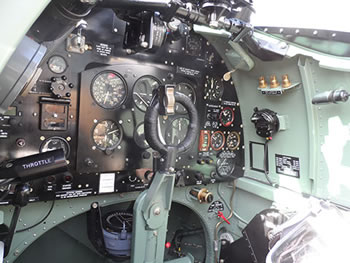 Reno Air Races Plane Cockpit graphic.